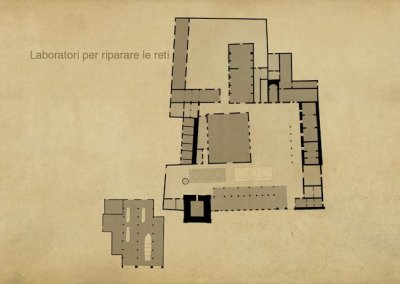 Tavolo Mappe - l'edificio