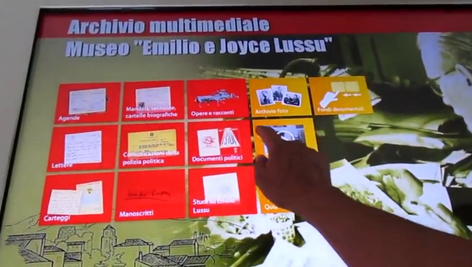 Armungia – Tavolo multitouch